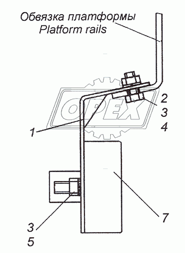 53215-3731001-10 Установка боковых габаритных фонарей